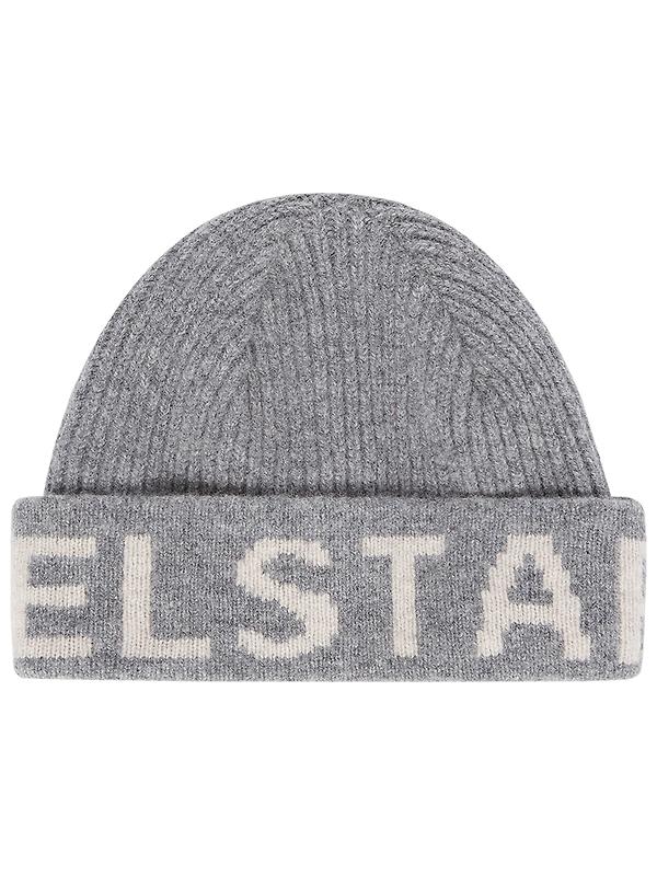 Belstaff Branded Hat - Grey Melange/Silver Birch Product Image