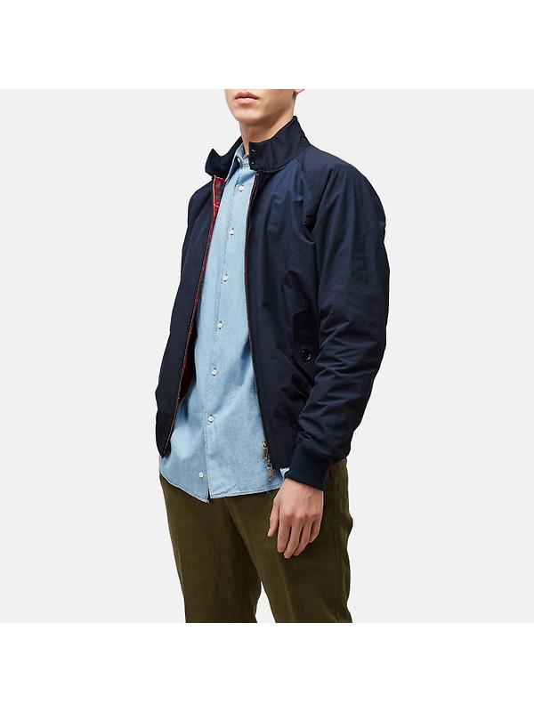 Baracuta Men's G9 Harrington Jacket - Navy Image 3