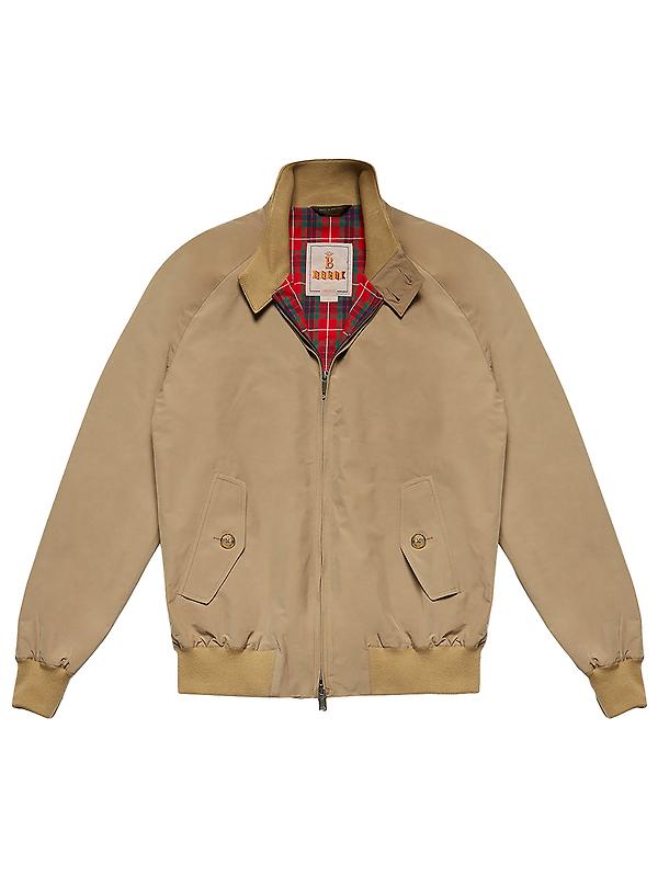 Baracuta Men's G9 Harrington Jacket - Tan Image 1