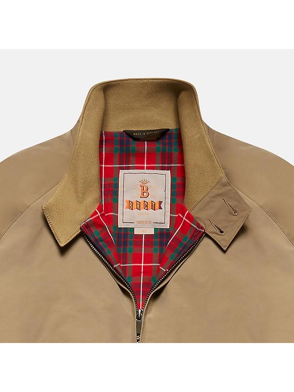 Baracuta Men's G9 Harrington Jacket - Tan Image 7