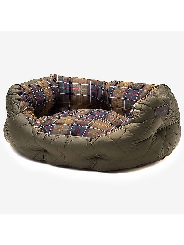 Product image of Barbour 24in Quilted Dog Bed - Olive