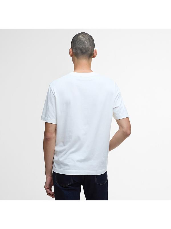 Barbour International Men's Colman Steve McQueen Graphic T-Shirt - Whisper Image 4