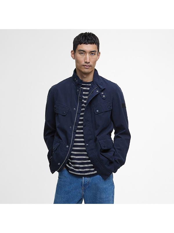 Barbour International Men's Cotton Casual Duke Jacket - Navy Image 2