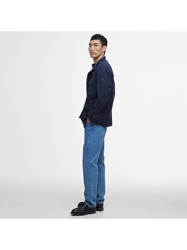 Barbour International Men's Cotton Casual Duke Jacket - Navy Image 3