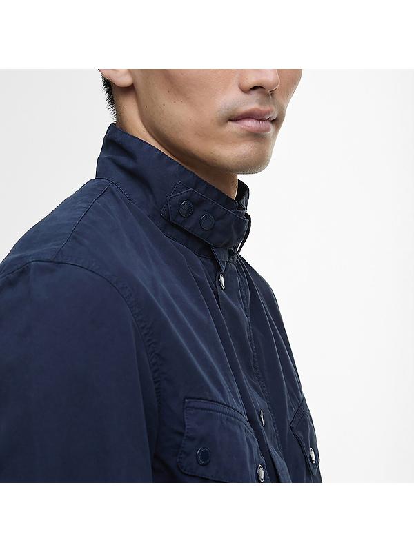 Barbour International Men's Cotton Casual Duke Jacket - Navy Image 7