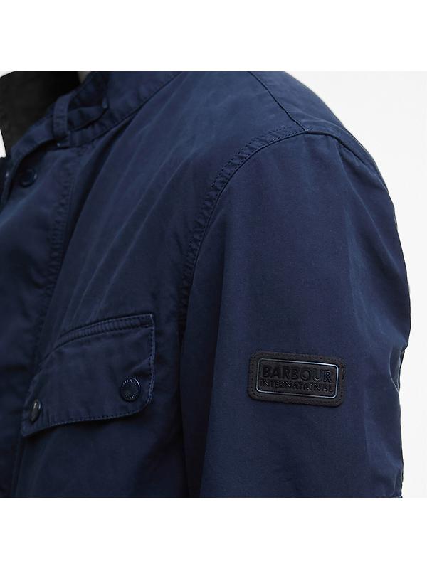 Barbour International Men's Cotton Casual Duke Jacket - Navy Image 8