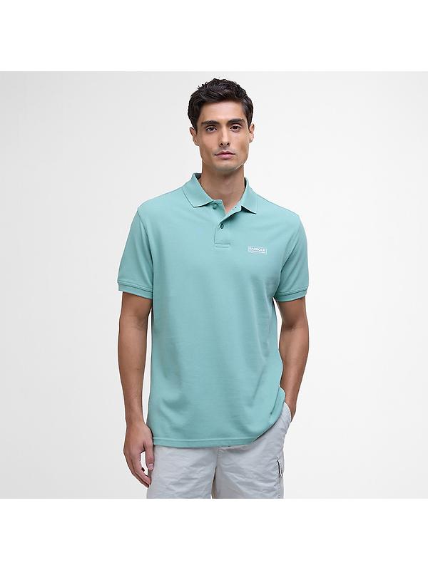 Barbour International Men's Essential Polo Shirt - Granite Image 2
