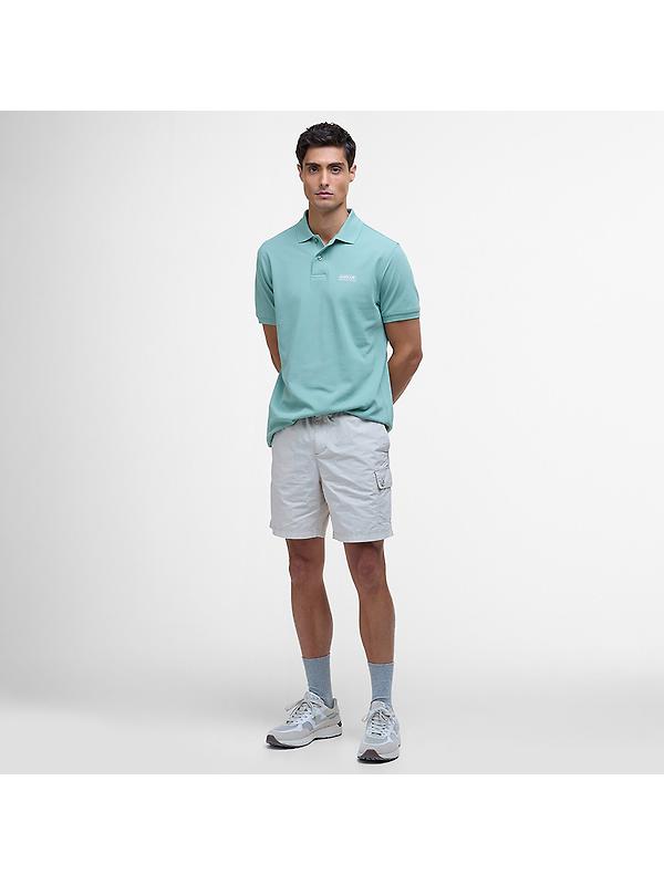 Barbour International Men's Essential Polo Shirt - Granite Image 3