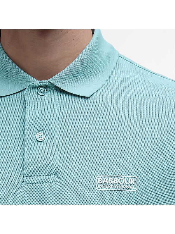 Barbour International Men's Essential Polo Shirt - Granite Image 6