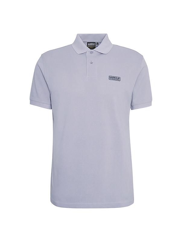Barbour International Men's Essential Polo Shirt - Pale Slate Product Image