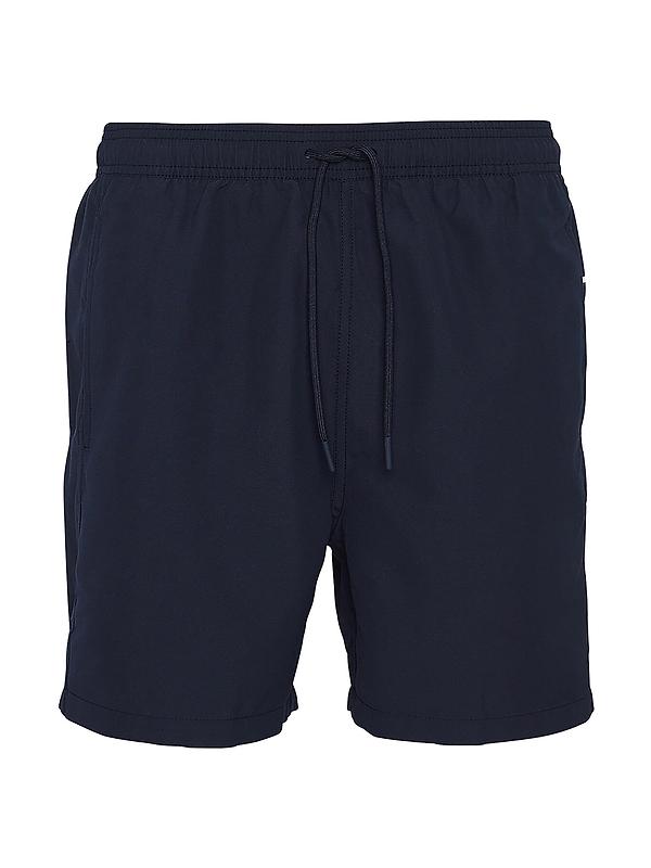 Barbour International Men's Large Logo Swim Shorts - Navy Image 1