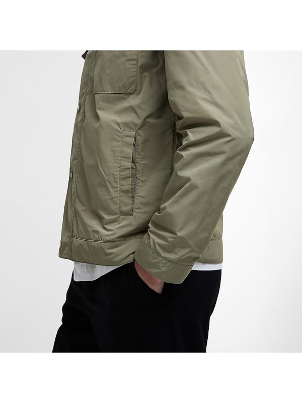 Barbour International Men's Merton Shell Showerproof Jacket - Bleached Olive Image 7