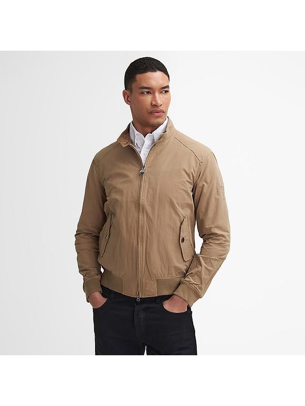 Barbour International Men's Rectifier Harrington Jacket - Military Brown Image 2