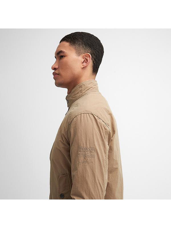 Barbour International Men's Rectifier Harrington Jacket - Military Brown Image 6
