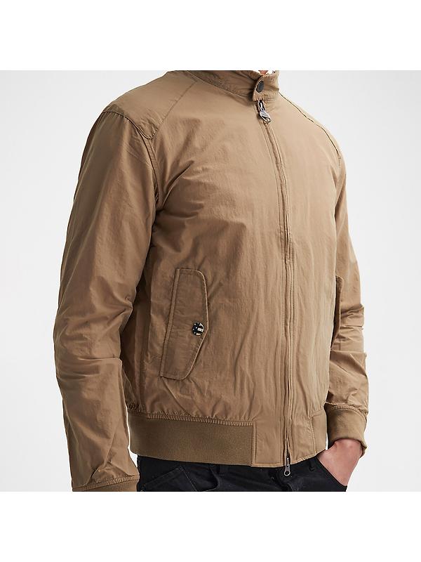 Barbour International Men's Rectifier Harrington Jacket - Military Brown Image 7