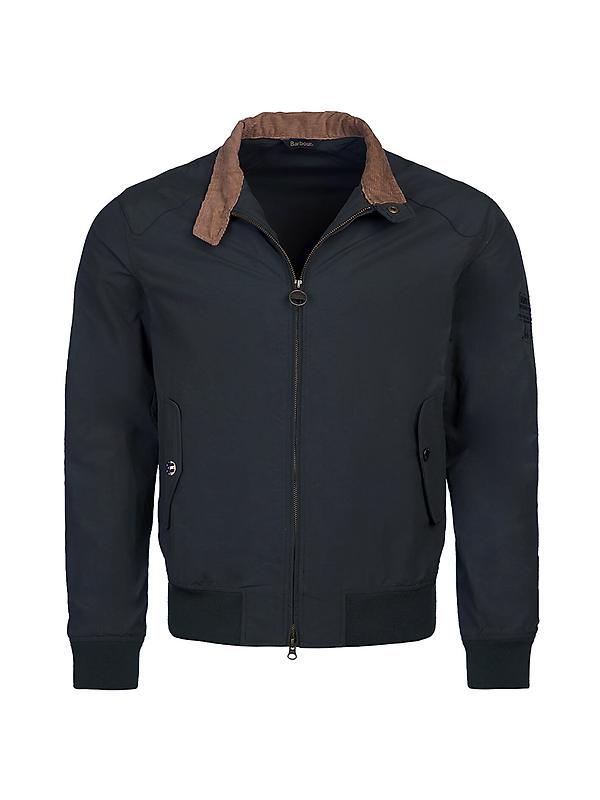 Barbour International Men's Rectifier Harrington Jacket - Navy Product Image