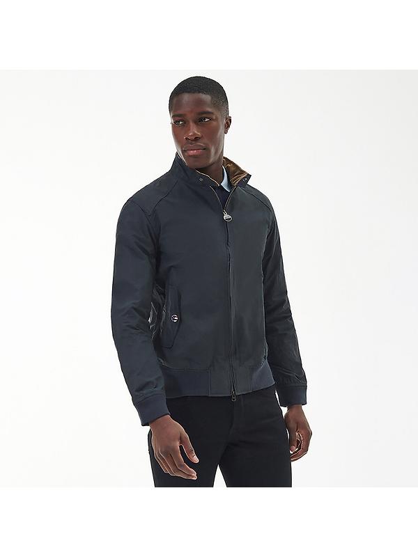 Barbour International Men's Rectifier Harrington Jacket - Navy Image 2