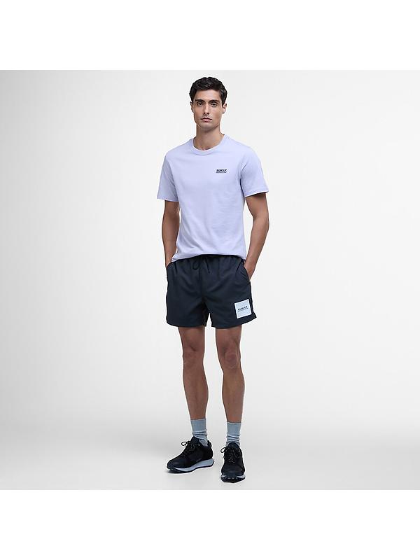 Barbour International Men's Small Logo T-Shirt - Thistle Image 3