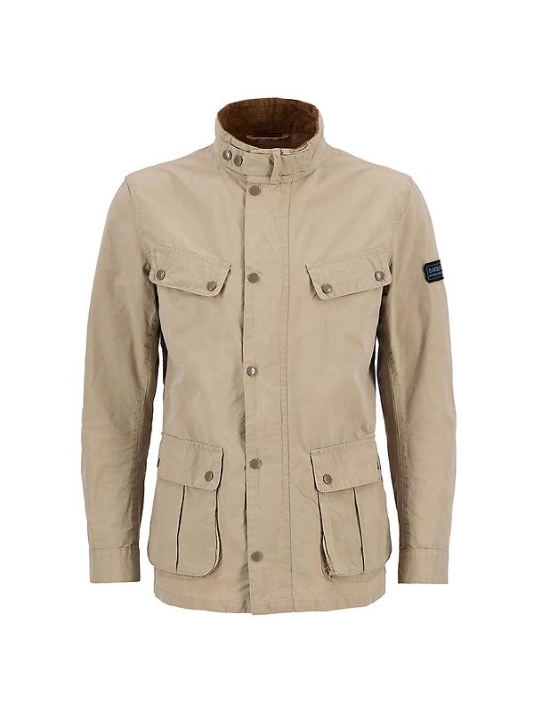 Barbour International Men's Summer Wash Duke Jacket - Beige Product Image