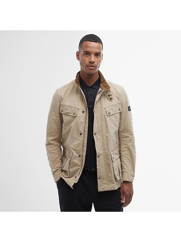 Barbour International Men's Summer Wash Duke Jacket - Beige Image 2