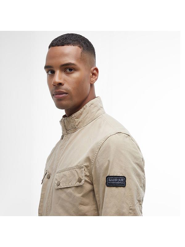Barbour International Men's Summer Wash Duke Jacket - Beige Image 6
