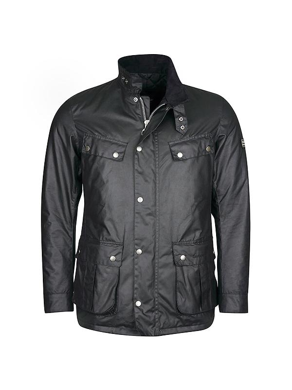 Barbour International Men's Tourer Duke Wax Jacket - Black Product Image