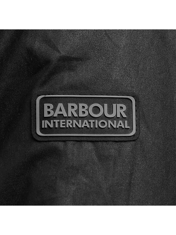 Barbour International Men's Tourer Duke Wax Jacket - Black Image 7