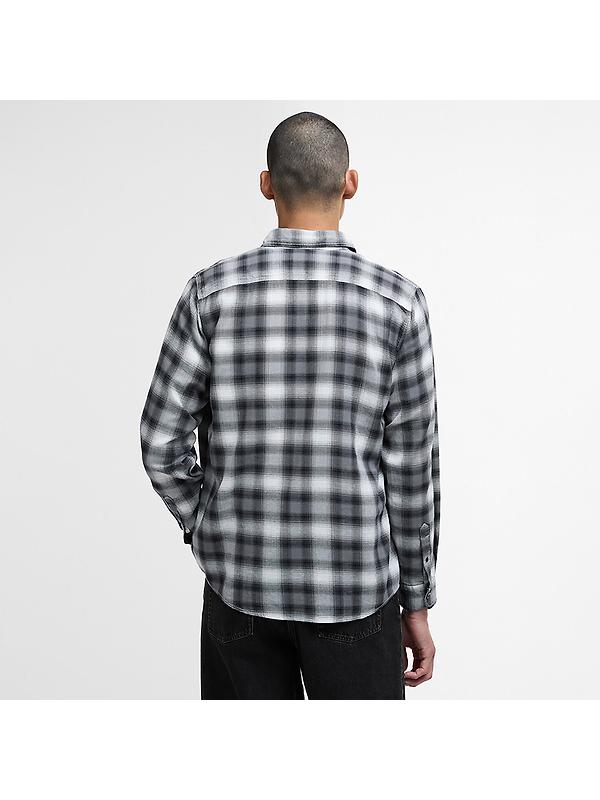 Barbour International Men's Trailist Ombre Shirt - Black Image 4