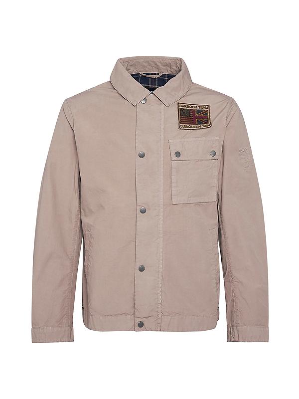 Barbour International Men's Workers Casual Jacket - Timberwolf Image 1