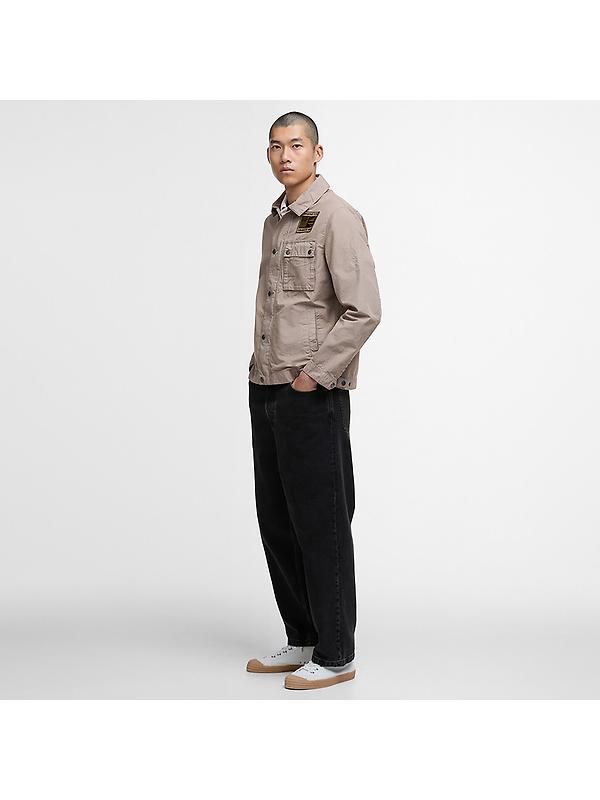 Barbour International Men's Workers Casual Jacket - Timberwolf Image 3