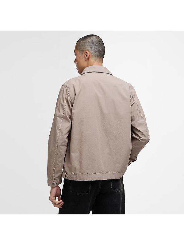 Barbour International Men's Workers Casual Jacket - Timberwolf Image 4