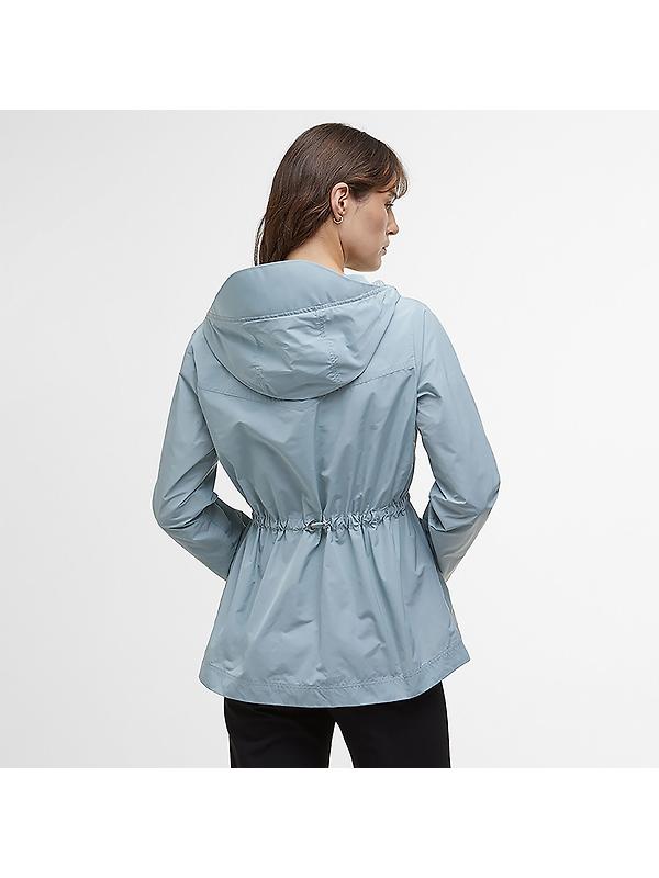 Barbour International Women's Piper Showerproof Jacket - Light Steel Blue Image 4