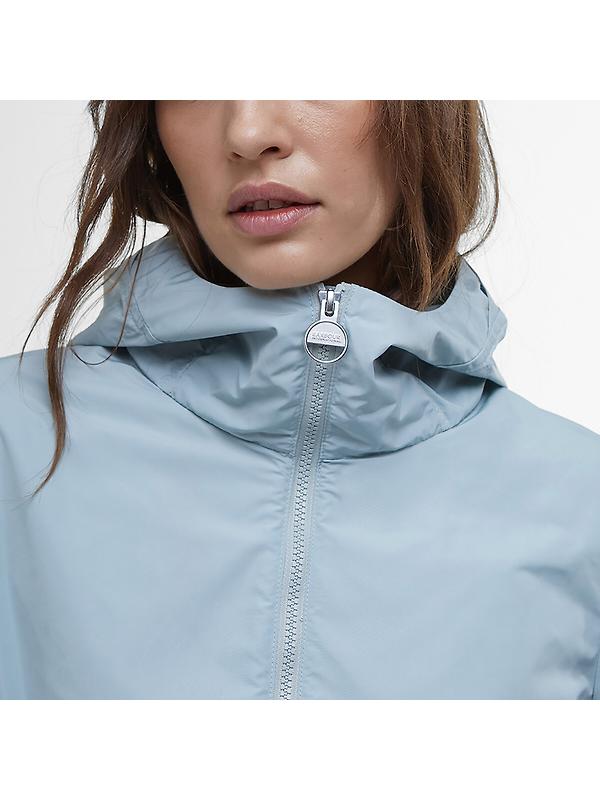 Barbour International Women's Piper Showerproof Jacket - Light Steel Blue Image 5