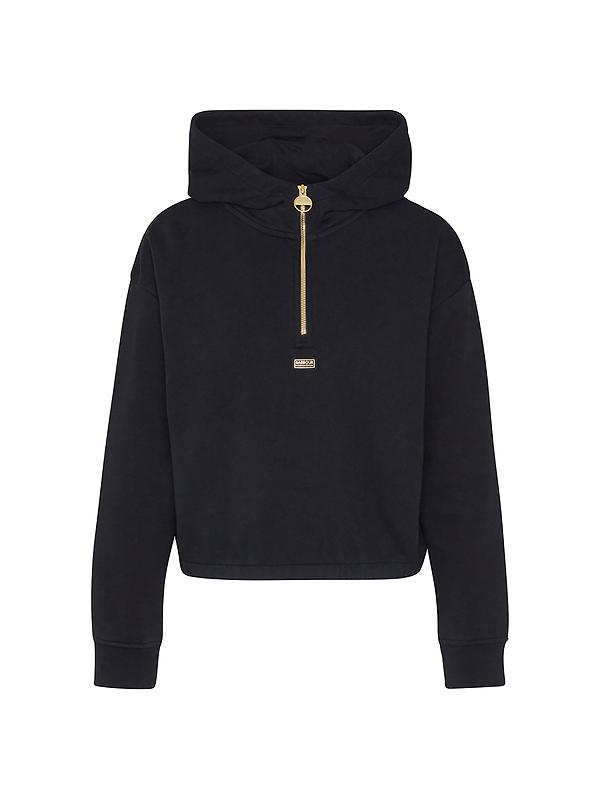 Barbour International Women's Priya Hoodie - Black Product Image