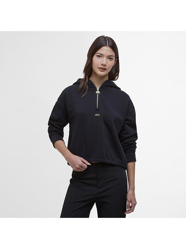 Barbour International Women's Priya Hoodie - Black Image 2