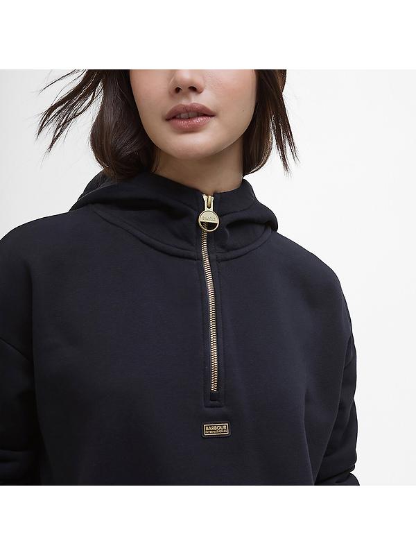 Barbour International Women's Priya Hoodie - Black Image 5