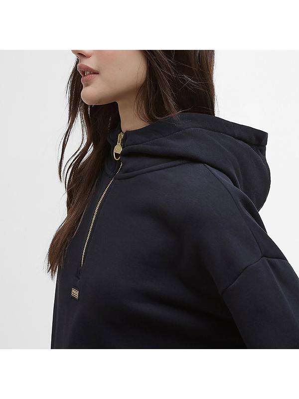 Barbour International Women's Priya Hoodie - Black Image 6