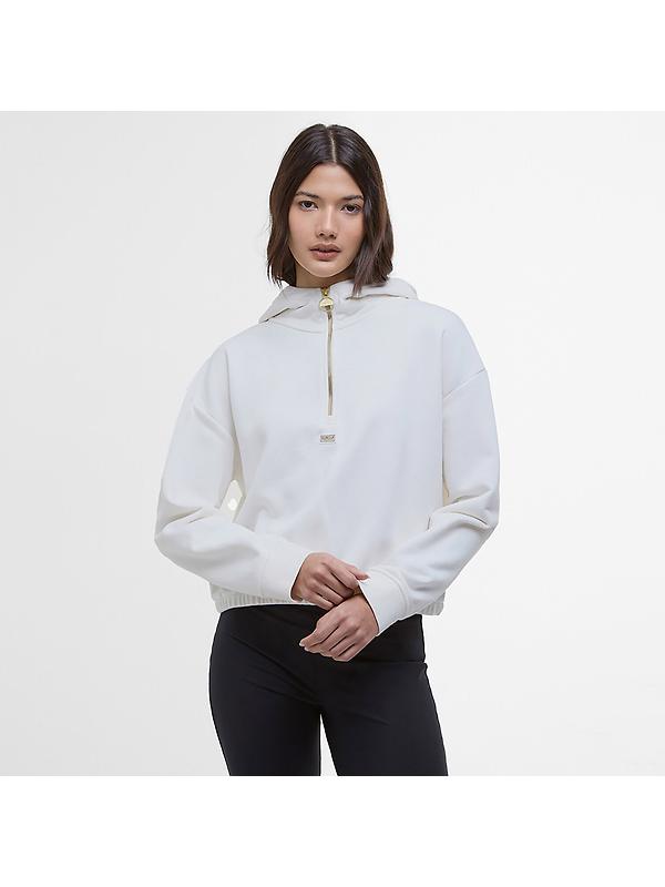 Barbour International Women's Priya Hoodie - Neutral Image 2