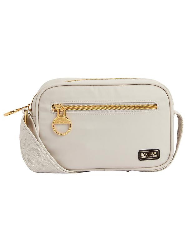 Product image of Barbour International Women's Qualify Micro Crossbody Bag - Light Pearl