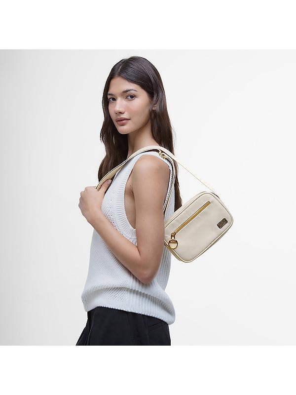 Barbour International Women's Qualify Micro Crossbody Bag - Light Pearl Image 2