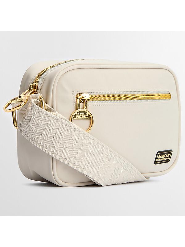 Barbour International Women's Qualify Micro Crossbody Bag - Light Pearl Image 4