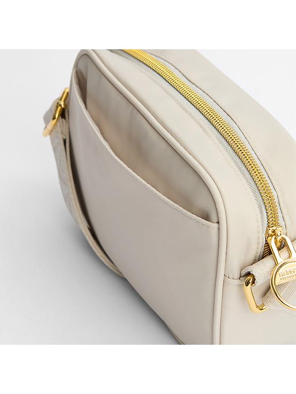 Barbour International Women's Qualify Micro Crossbody Bag - Light Pearl Image 7