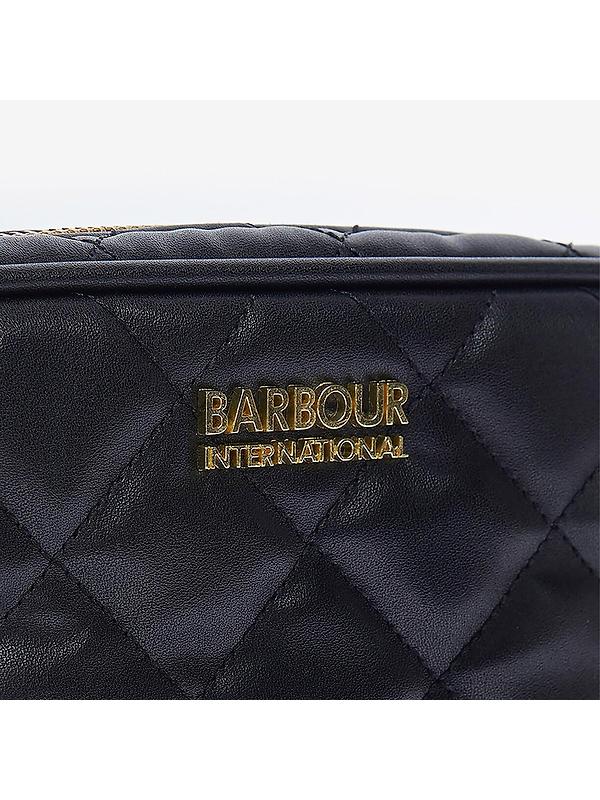 Barbour International Women's Quilted Sloane Crossbody Bag - Black Image 5