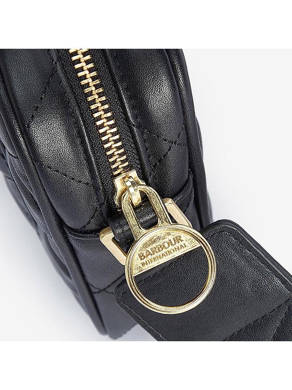 Barbour International Women's Quilted Sloane Crossbody Bag - Black Image 7
