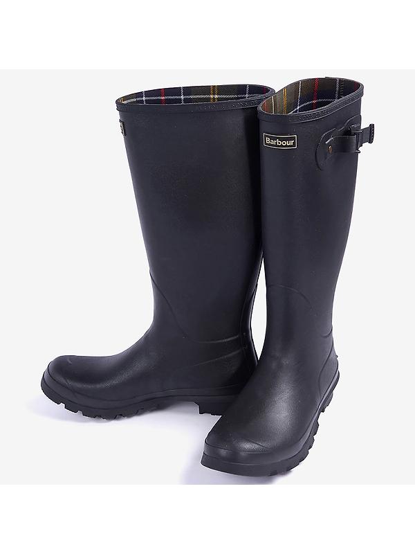 Barbour Men's Bede Tall Wellingtons - Black Image 3