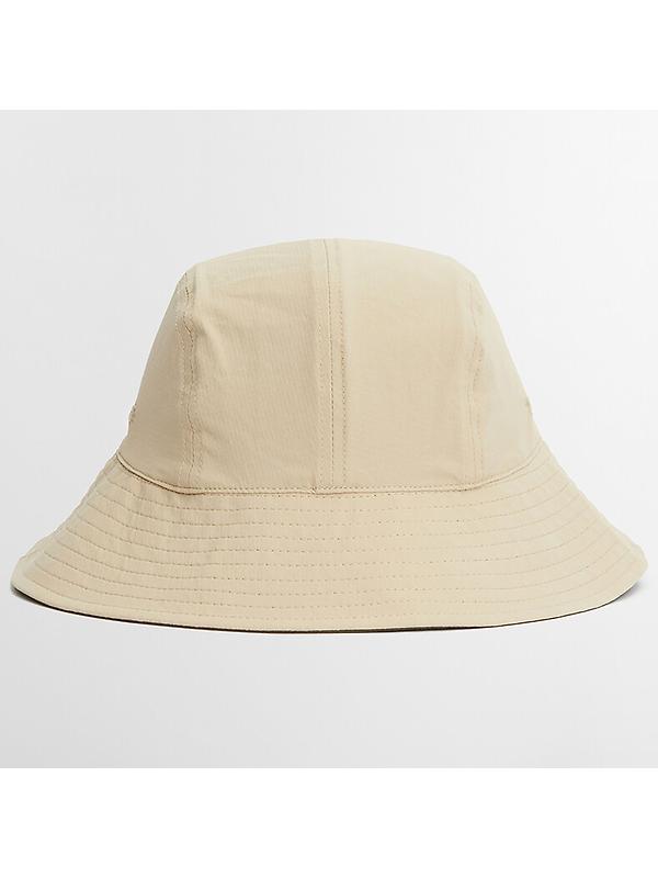 Barbour Men's Bidlam Showerproof Reversible Bucket Hat - Concrete/Olive Image 4