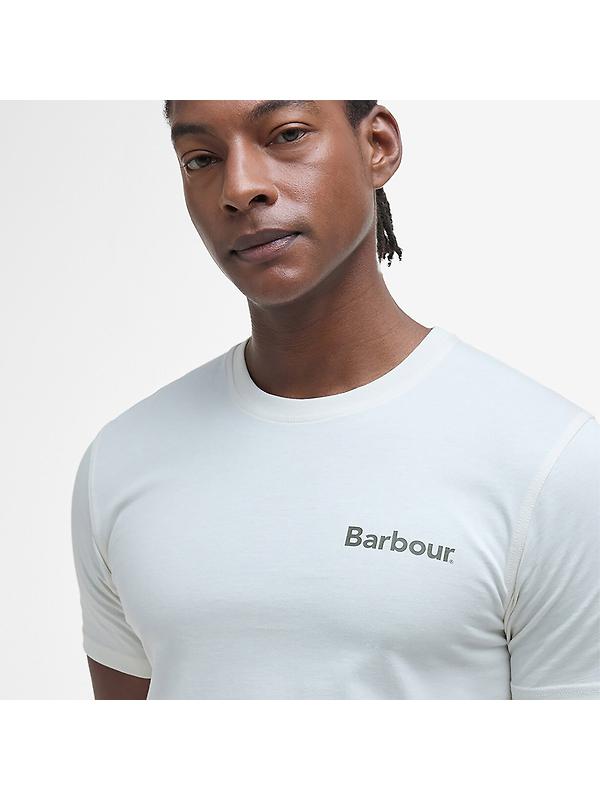 Barbour Men's Camber Graphic T-Shirt - Antique White Image 5