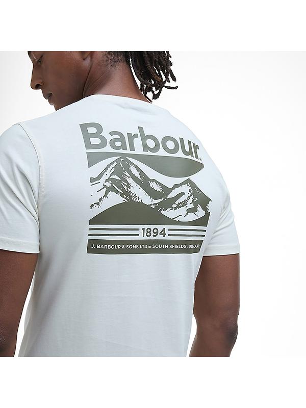 Barbour Men's Camber Graphic T-Shirt - Antique White Image 6