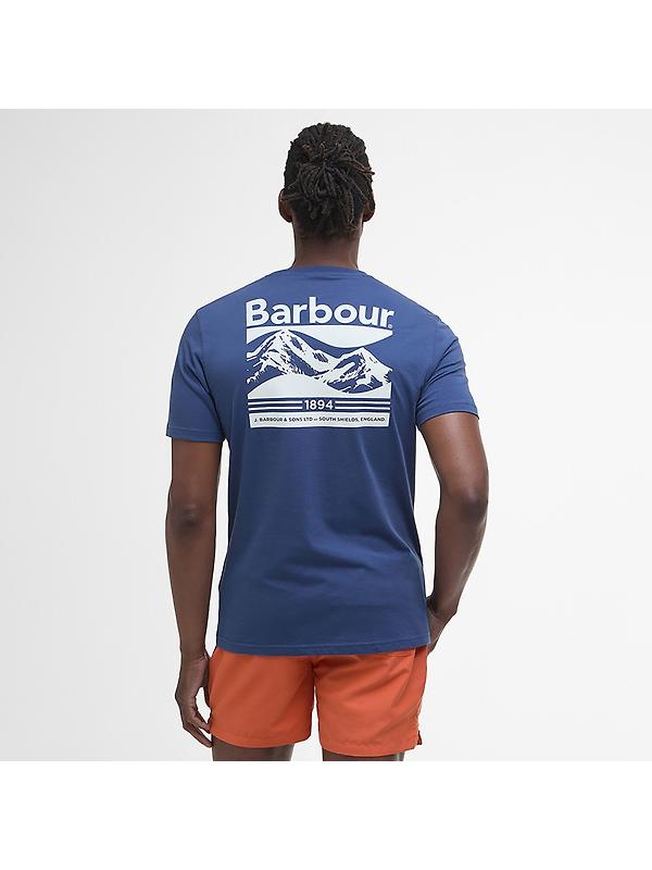 Barbour Men's Camber Graphic T-Shirt - Oceana Image 4