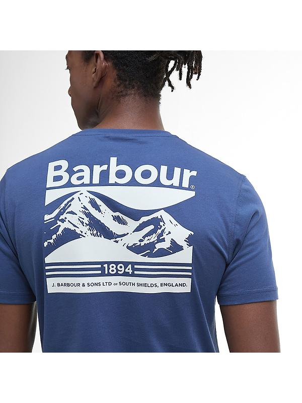 Barbour Men's Camber Graphic T-Shirt - Oceana Image 6